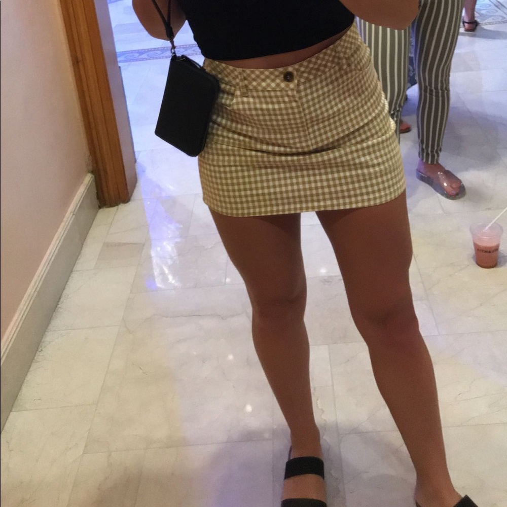 Kendall and Kylie mini skirt